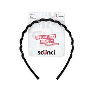 Sc??nci Effortless Beauty Black Headband, 1 CT Sc??nci Effortless Beauty Black Headband, 1 CT