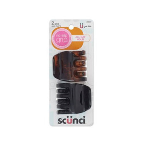 SCUNCI CHUNKY JAW CLIP 2PK SCUNCI CHUNKY JAW CLIP 2PK
