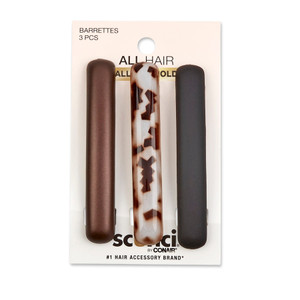 Sc??nci Effortless Beauty Matte Barrettes, 3 CT Sc??nci Effortless Beauty Matte Barrettes, 3 CT