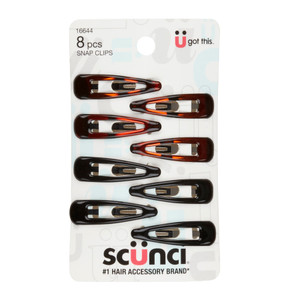 Sc??nci Effortless Beauty 4cm Epoxy Topped Clippies, 8 CT Sc??nci Effortless Beauty 4cm Epoxy Topped Clippies, 8 CT