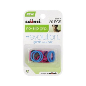 Sc??nci No-slip Grip Gel Evolution Mini Ponytailers, 20-pieces Sc??nci No-slip Grip Gel Evolution Mini Ponytailers, 20-pieces