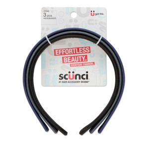 Scunci Effortless Beauty Everyday Headbands, 3.0 CT Scunci Effortless Beauty Everyday Headbands, 3.0 CT