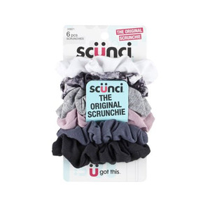 Scunci Assoted Scrunchies, 6-PK Scunci Assoted Scrunchies, 6-PK