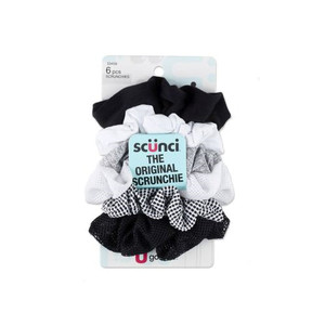 Scunci Mixed Texture Scrunchies, 6.0 ct Scunci Mixed Texture Scrunchies, 6.0 ct