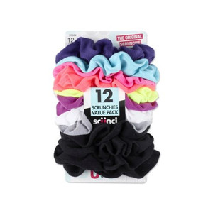 Scunci Large Neon Scrunchies, 12.0 CT Scunci Large Neon Scrunchies, 12.0 CT