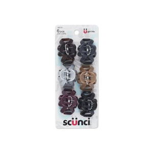Sc??nci U Got This Small Octopus Jaw Clips Assorted Color, 6 CT Sc??nci U Got This Small Octopus Jaw Clips Assorted Color, 6 CT