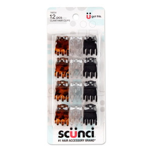 Sc??nci Effortless Beauty 2cm Chunky Jaw Clips, 12 CT Sc??nci Effortless Beauty 2cm Chunky Jaw Clips, 12 CT