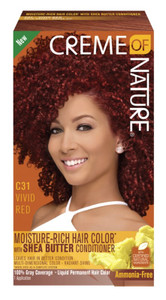 Creme Of Nature Color C31 Vivid Red Kit Creme Of Nature Color C31 Vivid Red Kit