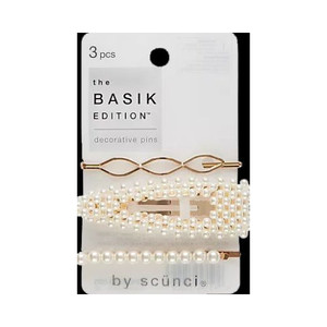 BARRETES BASIK EDITION 3 PK BARRETES BASIK EDITION 3 PK