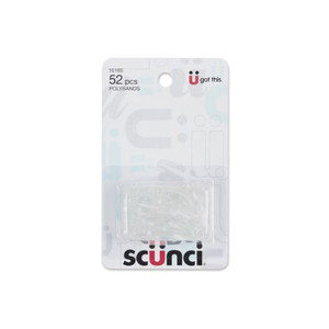 Sc??nci No Damage Clear Elastic Polybands, 52 CT Sc??nci No Damage Clear Elastic Polybands, 52 CT