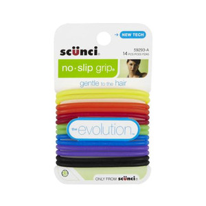 Sc??nci No-Slip Grip Evolution Bright Jelly Ponytailers, 14 CT Sc??nci No-Slip Grip Evolution Bright Jelly Ponytailers, 14 CT