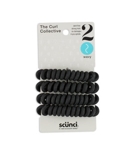 sc??nci Curl Collective Elastics for Wavy Hair, 4 pack sc??nci Curl Collective Elastics for Wavy Hair, 4 pack