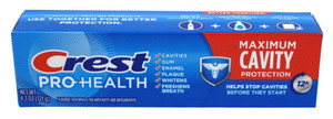Crest Toothpaste 4.3Oz Pro- Health Max Cavity Protection Crest Toothpaste 4.3Oz Pro- Health Max Cavity Protection