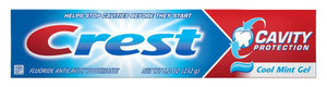 Crest Toothpaste 8.2Oz Cavity Protection Cool Mint Gel Crest Toothpaste 8.2Oz Cavity Protection Cool Mint Gel