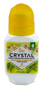Crystal Deodorant Roll-On 2.25Oz Chamomile/Green Tea 24H Crystal Deodorant Roll-On 2.25Oz Chamomile/Green Tea 24H