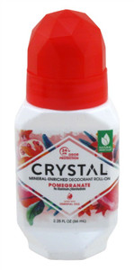 Crystal Deodorant Roll-On 2.25Oz Pomegranate 24Hr Crystal Deodorant Roll-On 2.25Oz Pomegranate 24Hr