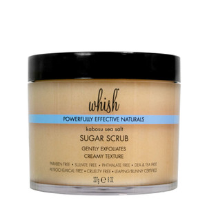 Whish Exfoliating Sugar Scrub, Kabosu Sea Salt Whish Exfoliating Sugar Scrub, Kabosu Sea Salt