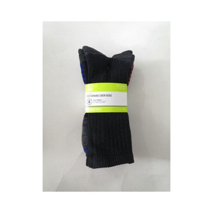 FR BOY CREW SOCK CUSH BLK 3PK FR BOY CREW SOCK CUSH BLK 3PK