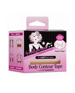 Hollywood Fashion Secrets Body Contour Tape, Light Hollywood Fashion Secrets Body Contour Tape, Light