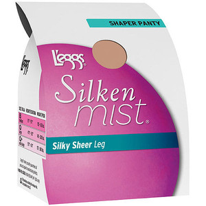 L'eggs Silken Mist Silky Sheer Control Top Sheer Toe - Nude, Size Q L'eggs Silken Mist Silky Sheer Control Top Sheer Toe - Nude, Size Q