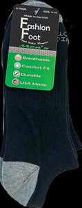 Russell Fashion Foot Men's Sport Fit Low Cut Socks, 3 pairs Russell Fashion Foot Men's Sport Fit Low Cut Socks, 3 pairs