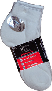 Russell Fashion Foot Woman's Quarter Length Socks, 3 pack Russell Fashion Foot Woman's Quarter Length Socks, 3 pack