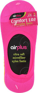 airplus Comfort Lite Woman's Footie Sock - Brights, 3 pairs airplus Comfort Lite Woman's Footie Sock - Brights, 3 pairs
