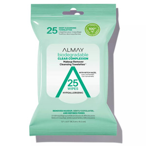 ALMAY Clear Complexion Makeup Remover Cleansing Towelettes, 25 count