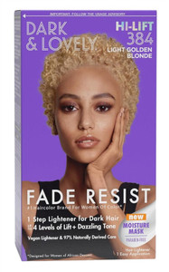 Dark & Lovely Color #384 Light Golden Blonde Dark & Lovely Color #384 Light Golden Blonde