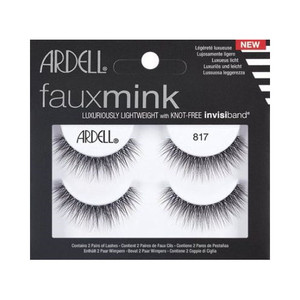 Ardell Faux Mink Strip Lashes 817 Black- 2.0 ea Ardell Faux Mink Strip Lashes 817 Black- 2.0 ea