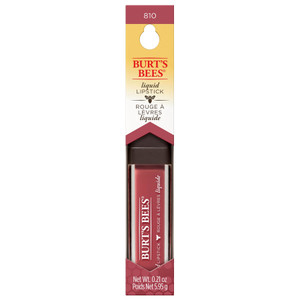Burt's Bees 100% Natural Moisturizing Liquid Lipstick, Flushed Petal Burt's Bees 100% Natural Moisturizing Liquid Lipstick, Flushed Petal