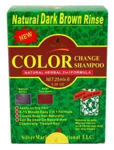 Deity Shampoo Color Change Kit Natural Herbal 2N1 Dark Brown Deity Shampoo Color Change Kit Natural Herbal 2N1 Dark Brown
