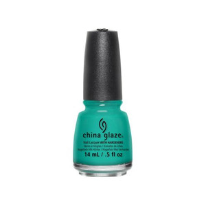 Nail Lacquer with Hardeners-Turn Up Turquoise Nail Lacquer with Hardeners-Turn Up Turquoise