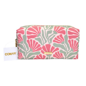 Conair Organizer Floral Leaf Cosmetic Bag Conair Organizer Floral Leaf Cosmetic Bag