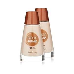 CoverGirl Clean Liquid Foundation 105 Ivory CoverGirl Clean Liquid Foundation 105 Ivory