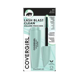 COVERGIRL Lash Blast Clean Volume Mascara, Black Brown, .44 Fl. Oz. COVERGIRL Lash Blast Clean Volume Mascara, Black Brown, .44 Fl. Oz.