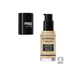 COVERGIRL TruBlend Matte Made Liquid Foundation, Caramel Beige, Bottle FL OZ (30 mL)