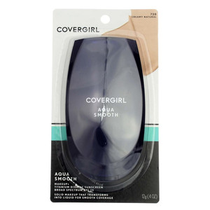 Covergirl Aquasmooth Compact Foundation Spf 20 Creamy Natural #720, 0.4 Oz Covergirl Aquasmooth Compact Foundation Spf 20 Creamy Natural #720, 0.4 Oz