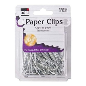 Charles Leonard Inc Jumbo Paper Clips, 50 Ea Charles Leonard Inc Jumbo Paper Clips, 50 Ea