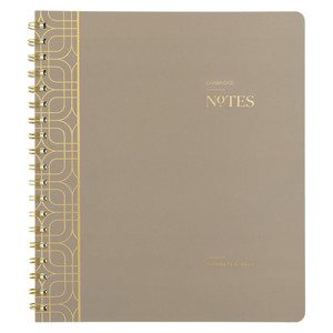 Cambridge Workstyle Notebook Timeless Taupe 8 X 10 Inch Journal, 1 Ea Cambridge Workstyle Notebook Timeless Taupe 8 X 10 Inch Journal, 1 Ea