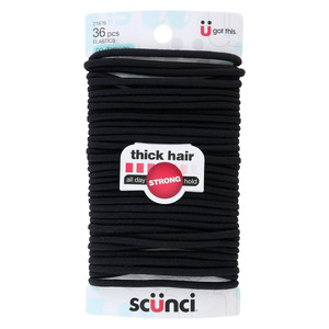 Goody Elastics No Damage Thick Hair Bands, 36 Ea Goody Elastics No Damage Thick Hair Bands, 36 Ea