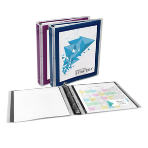 Avery Flexi View Binder 1 Inch Assorted Colors, 1 Ea Avery Flexi View Binder 1 Inch Assorted Colors, 1 Ea