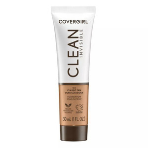 Covergirl Clean Invisible Liquid Makeup Classic Tan, 1 Oz Covergirl Clean Invisible Liquid Makeup Classic Tan, 1 Oz