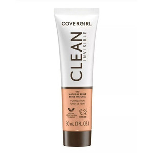 Covergirl Clean Invisible Liquid Makeup Natural Beige, 1 Oz Covergirl Clean Invisible Liquid Makeup Natural Beige, 1 Oz