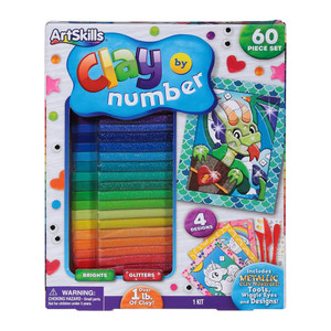Artskills Clay By Number Activity Kit Craft Set, 1 Ea Artskills Clay By Number Activity Kit Craft Set, 1 Ea