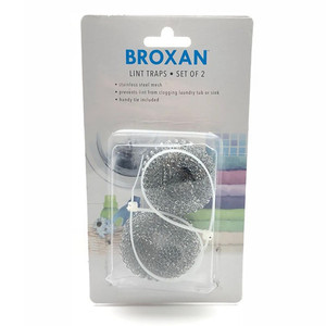 Broxan Lint Traps Laundry Accessory Set, 2 Ea