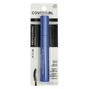CoverGirl Professional All In One Curved Brush Mascara Black Shade, 0.3 Oz CoverGirl Professional All In One Curved Brush Mascara Black Shade, 0.3 Oz