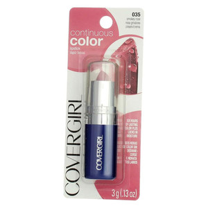 CoverGirl Continuous Color Lipstick Smokey Rose Shade, 0.13 Oz CoverGirl Continuous Color Lipstick Smokey Rose Shade, 0.13 Oz