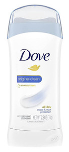 Dove Deodorant 2.6Oz Original Clean All Day Protection Dove Deodorant 2.6Oz Original Clean All Day Protection