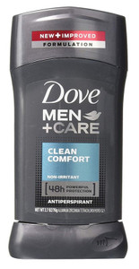 Dove Deodorant 2.7Oz Mens Clean Comfort Anti-Perspirant Dove Deodorant 2.7Oz Mens Clean Comfort Anti-Perspirant